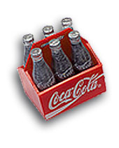 M�anyag 3D h�t�m�gnes - Coca Cola
