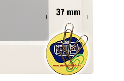 Magnetic paper clip holder