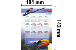 Magnetic calendar