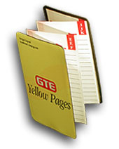 telefonregiszter - GTE Yellow Pages